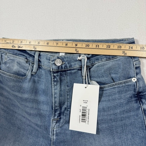 FRAME Le High Raw Edge Skinny Jeans size 32 NWT - Picture 4 of 7